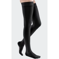 MEDI AG Elegance combtőig érő harisnya, II kompresszió, nyitott lábfejjel, szilikon betéttel