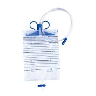 Elysium steril t-csapos vizeletgyűjtő zsák, akasztóval - 2000 ml