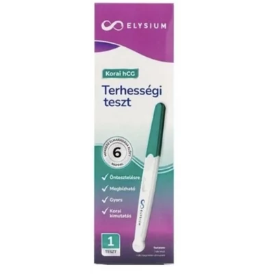 Elysium korai kimutatású terhességi teszt 