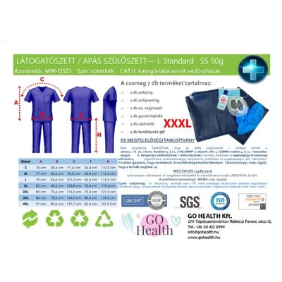 Látogató szett, Kispapa csomag