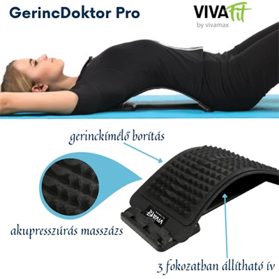 GerincDoktor Pro hátnyújtó pad