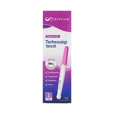 Elysium korai kimutatású terhességi teszt 