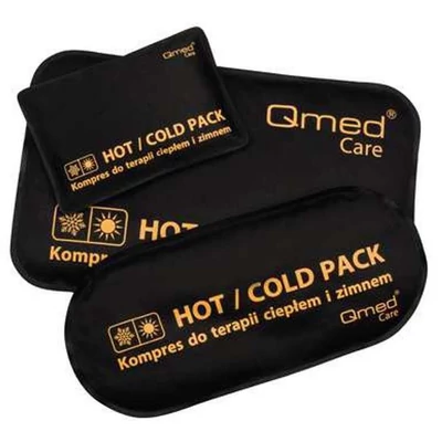 Qmed hideg-meleg borogatás huzattal 30x19cm