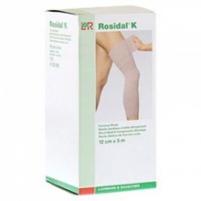 Rosidal K5 70%-os megnyúlású kompressziós pólya