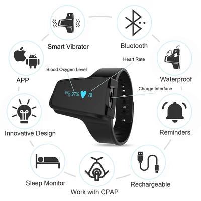Viatom Checkme O2 Max alvási apnoe okosóra