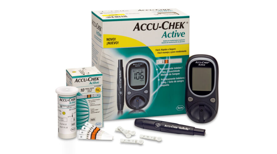 Accu-Chek Active vércukorszintmérő készülék - BükkösMed gyóg
